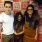 Imran Khan RJ Malisha and Kangana Ranaut at 93.5 RED FM studios For Katti Batti Promotions